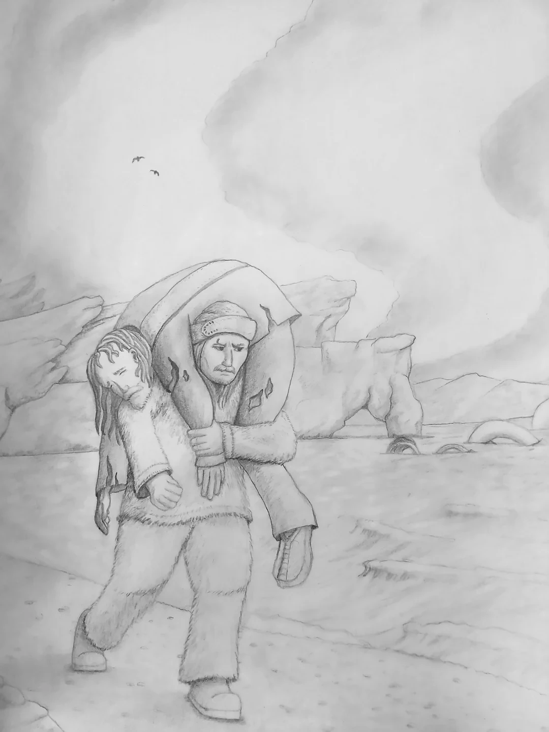 Valënën Carries His Brother